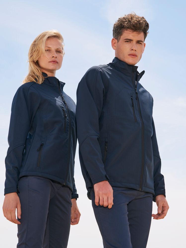 Куртка женская на молнии Roxy 340 ярко-синяя-2