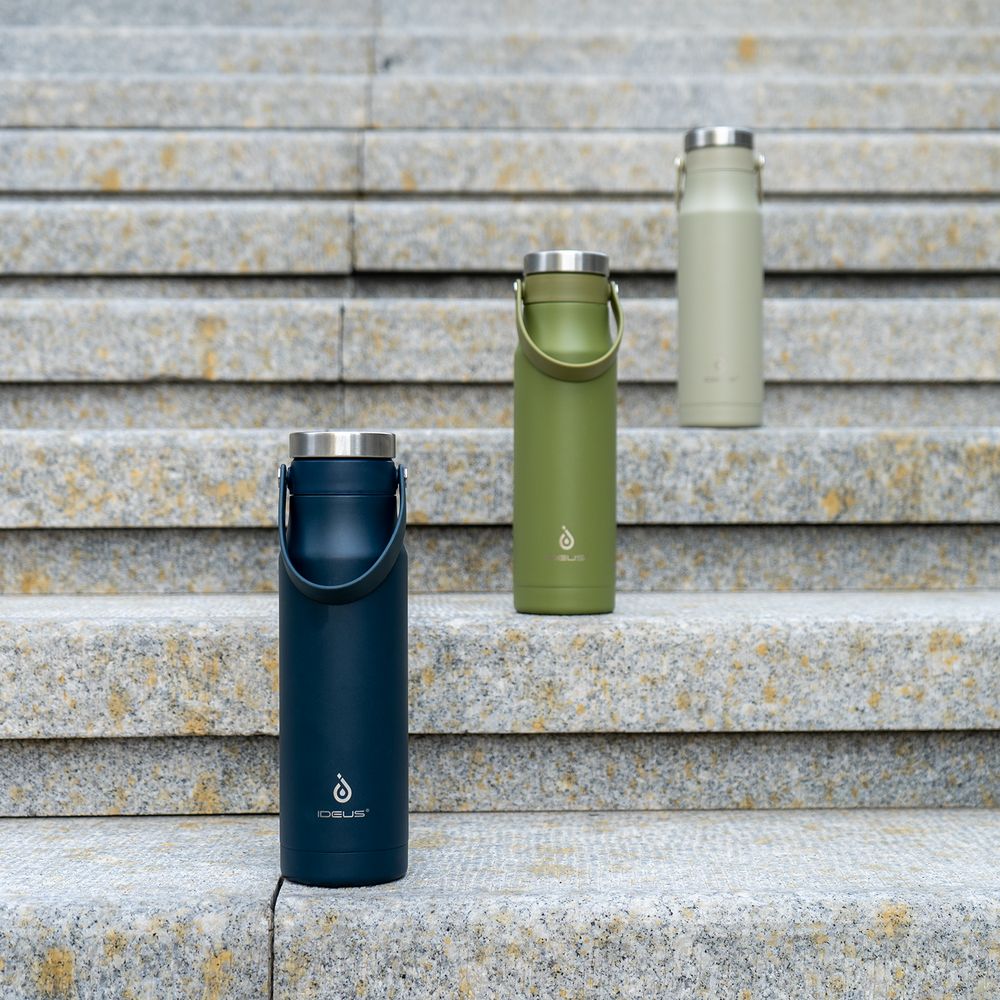 Термобутылка Tateyama, зеленая-4