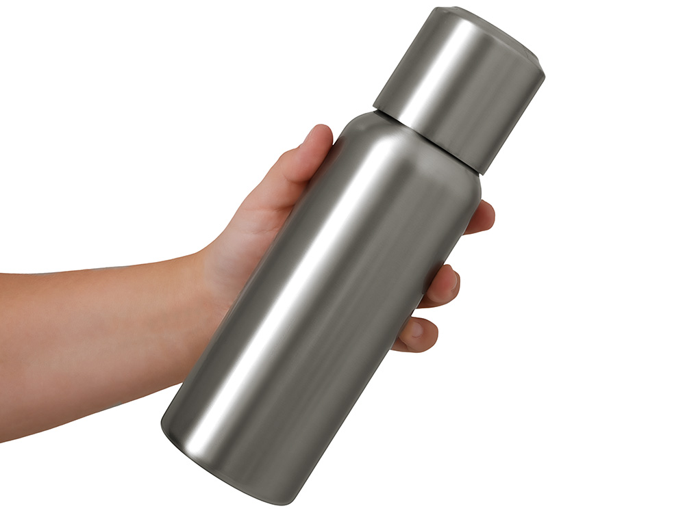 Вакуумный термос c магнитной крышкой Magne, 500 мл, серебристый-10