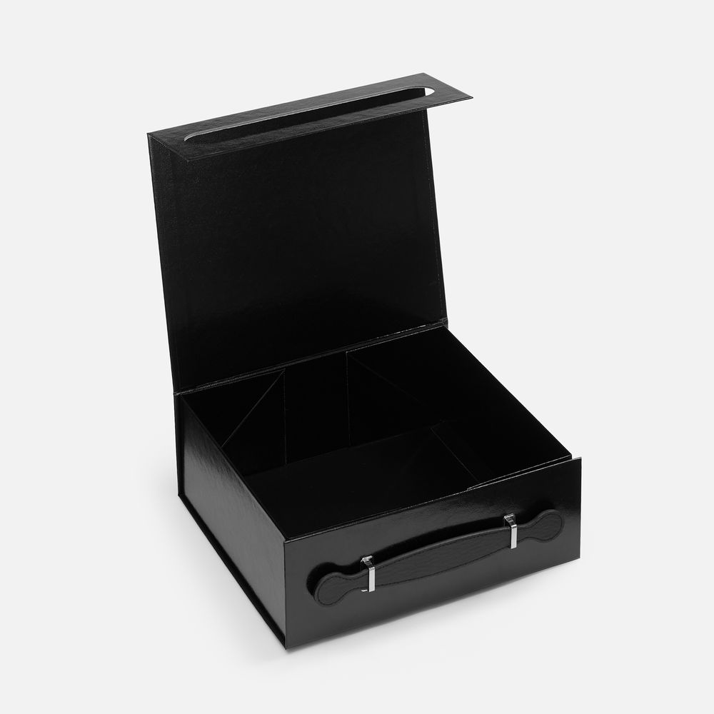 Коробка складная Holdfold, S, черная-3