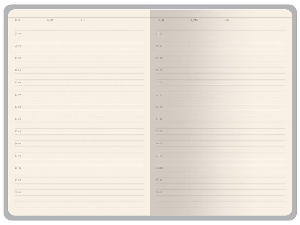 Ежедневник недатированный с магнитным клапаном А5 Venezia, зеленый-3