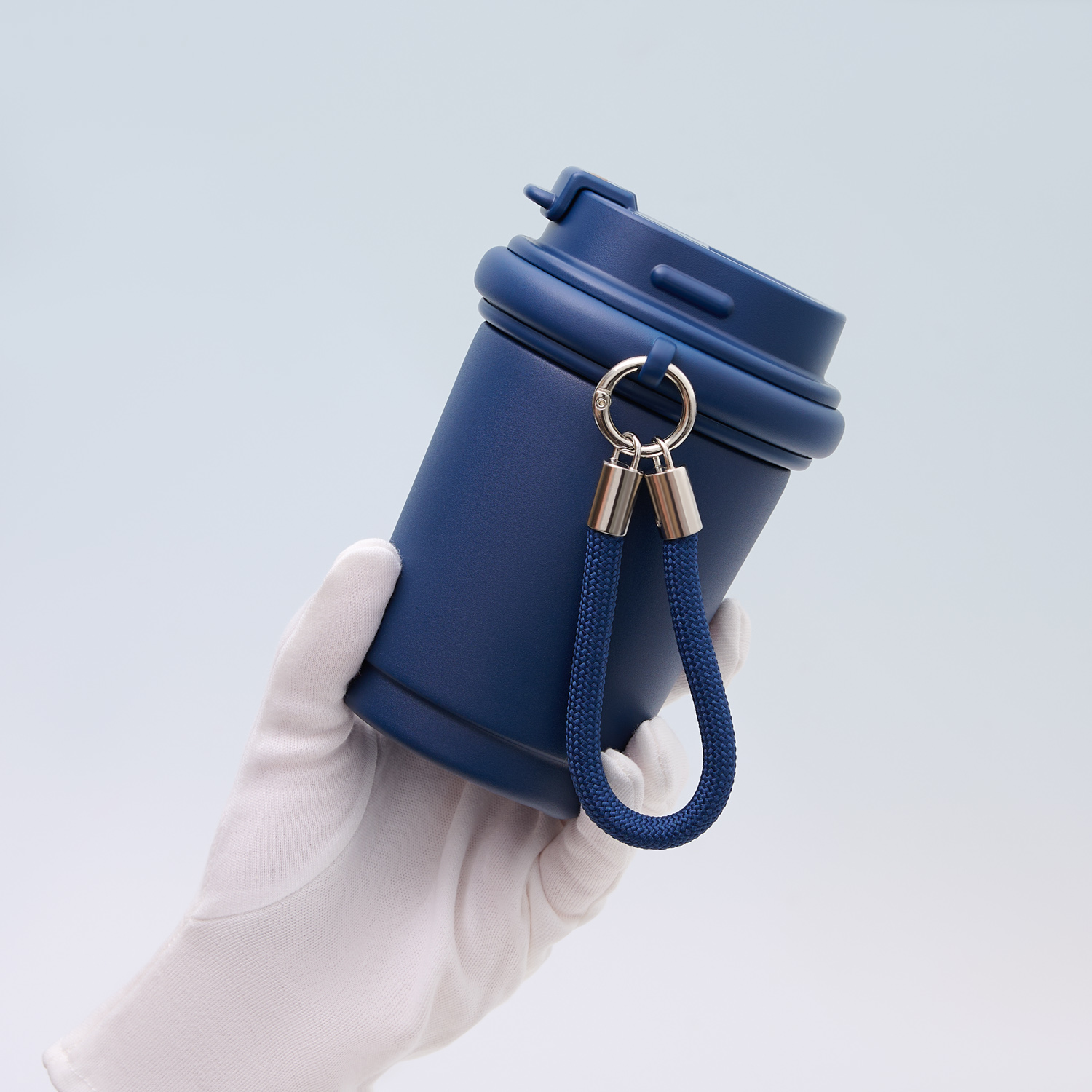 Термокружка вакуумная Сидней (Sydney), синяя-8