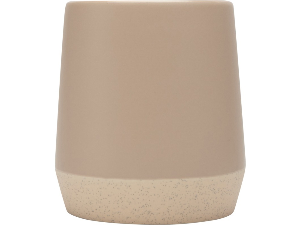 Dolce керамическая кружка объемом 300 мл с матовой отделкой, овсяный-1