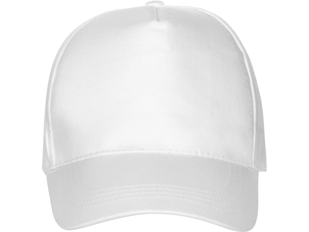 Бейсболка Мемфис 230 5-панельная, белый-6
