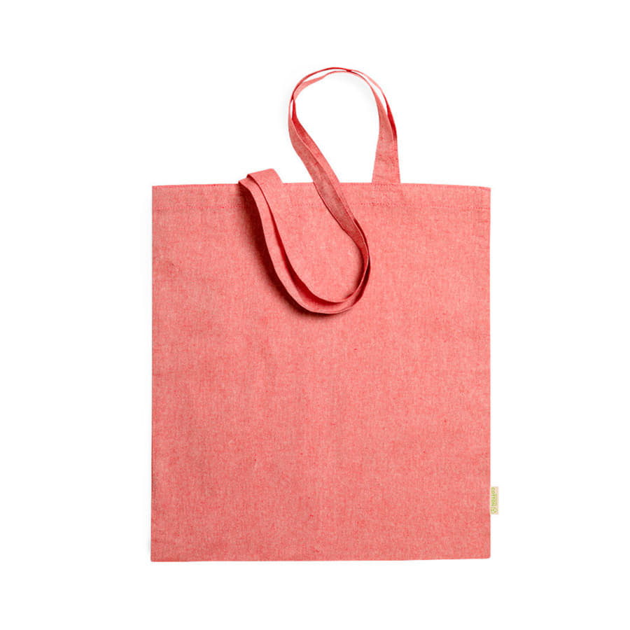 Сумка для покупок GRAKET из переработанного хлопка, красный-1