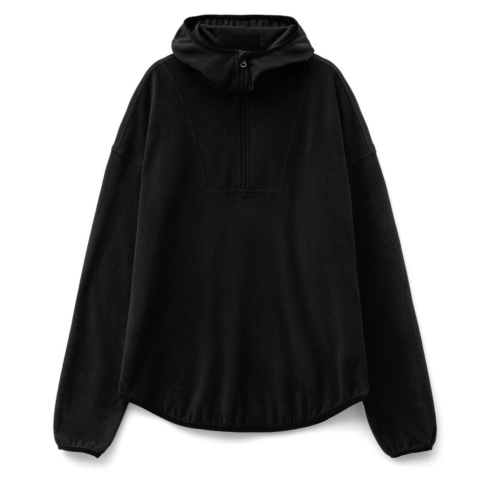 Анорак флисовый унисекс Fliska, черный-0