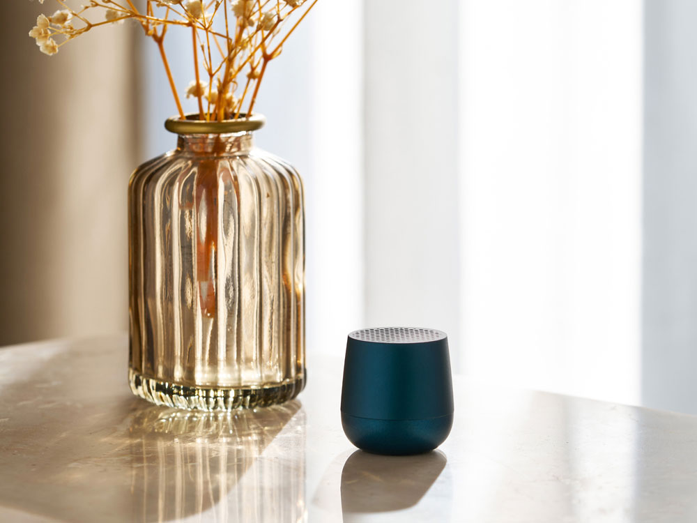 Колонка беспроводная Mino+, темно-синий-4