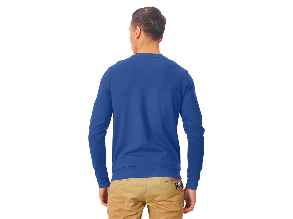 Свитшот Motion унисекс с начесом, классический синий-4