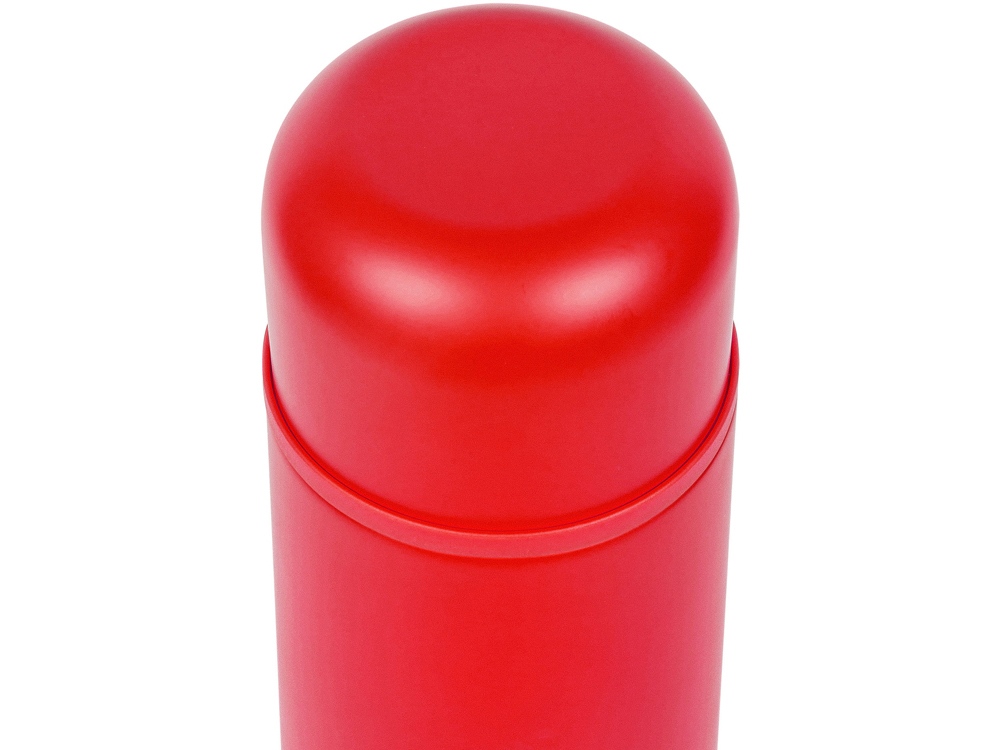 Термос Relaxika 101 (1 литр), красный (без лого)-2