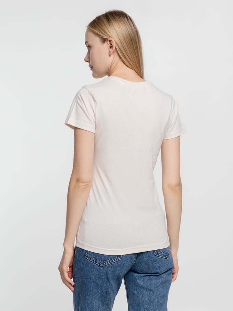 Футболка женская T-bolka Lady, молочно-белая-2