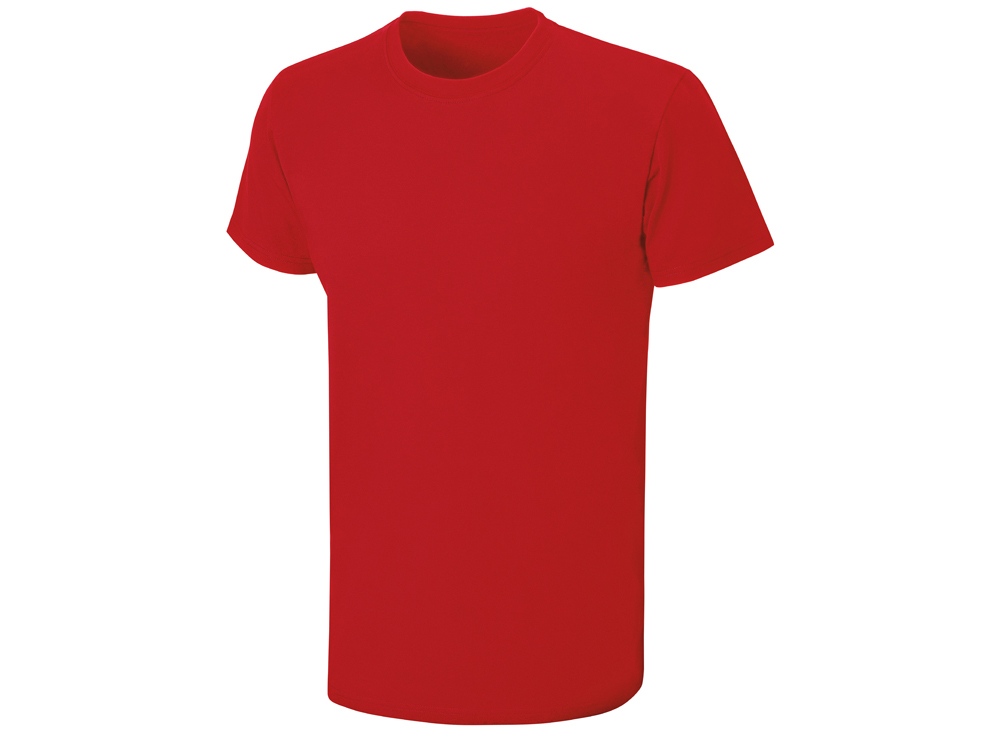 Футболка HD Fit короткий рукав с эластаном, мужская, красный-4