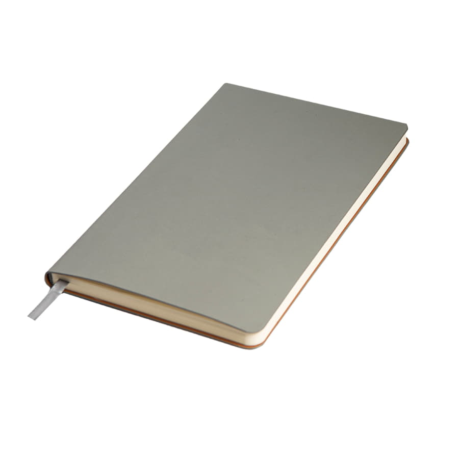 Ежедневник недатированный SIMPLY FLEX, А5,  серый, кремовый блок, в линейку, серый-4