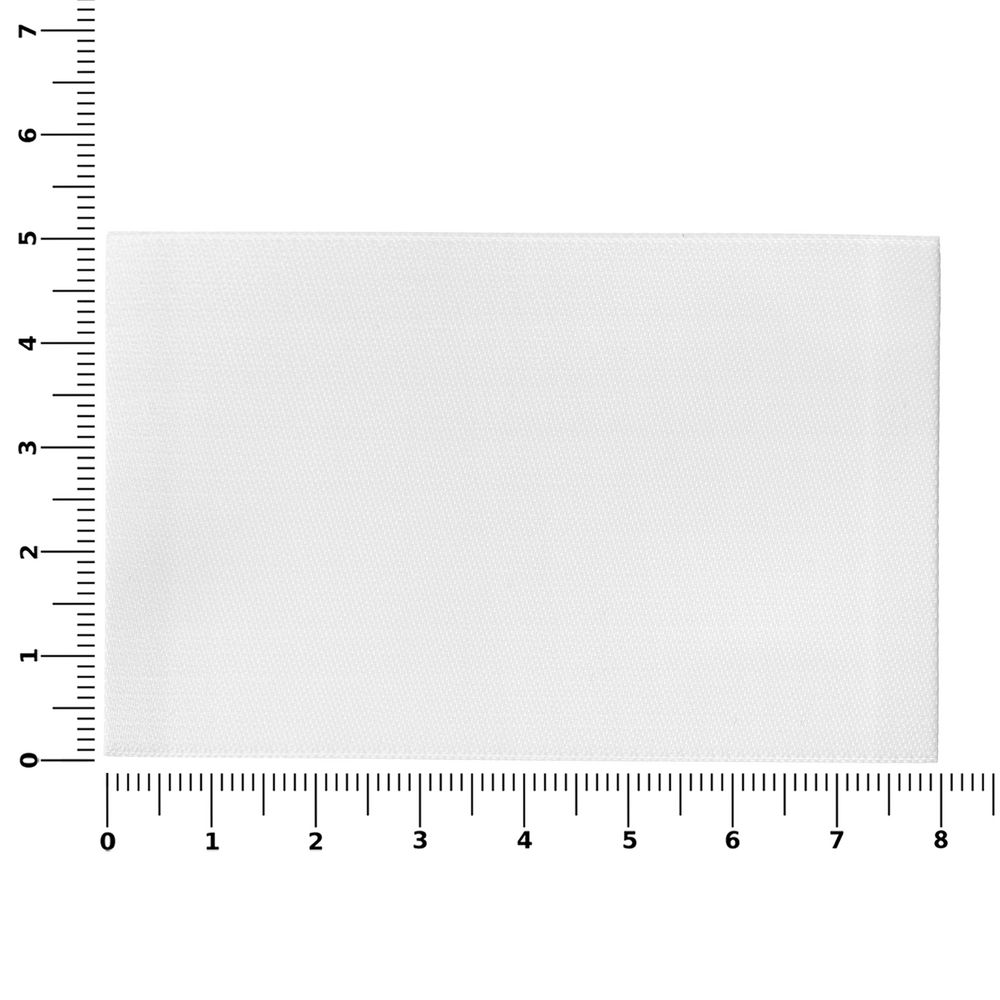 Лейбл тканевый Epsilon, XL, белый-1