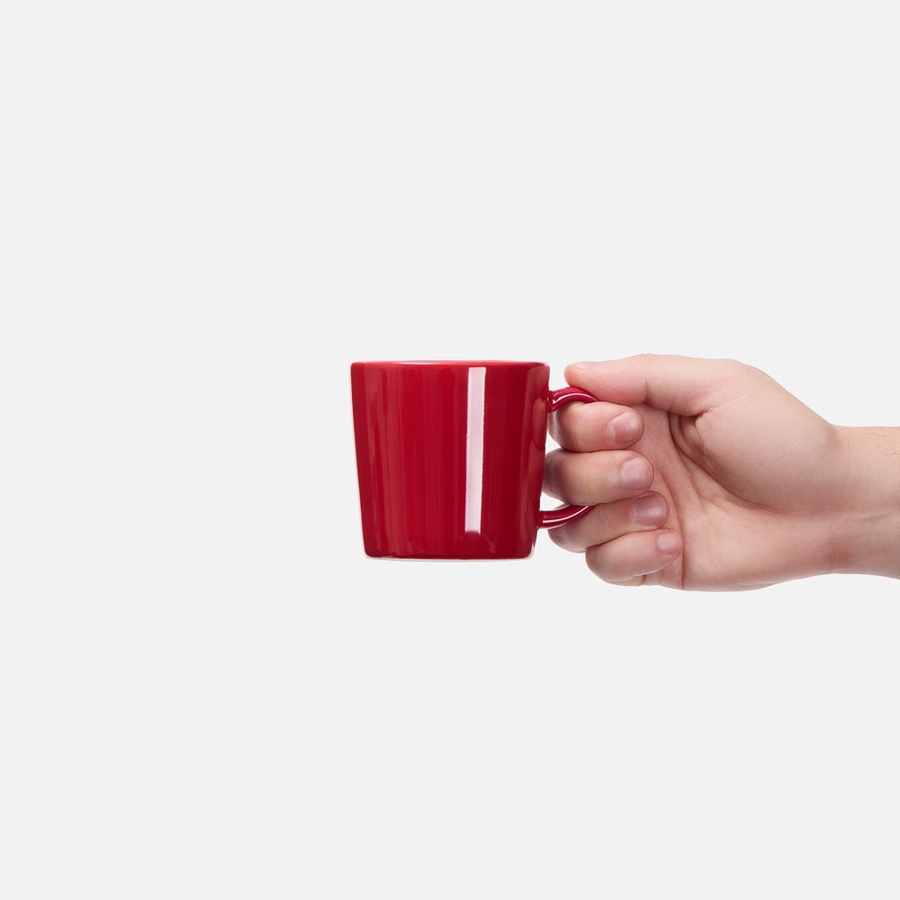 Кружка Valotti Medio, красная-4