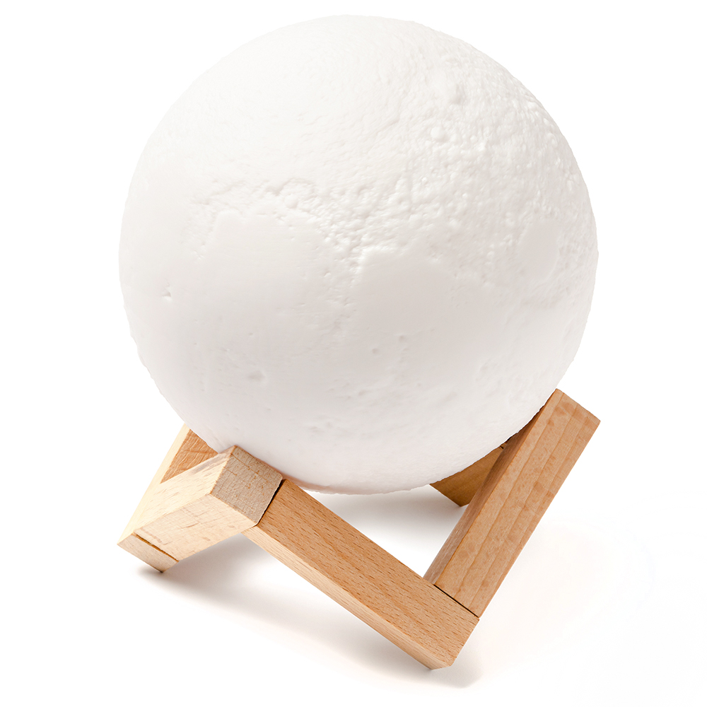 Беспроводная колонка-светильник Moonlight, Белый-0