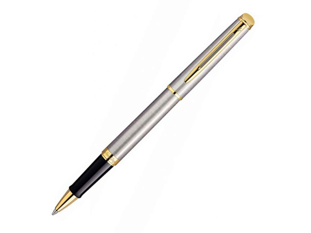 Ручка роллер Waterman Hemisphere, цвет: GT, стержень: Fblk-0