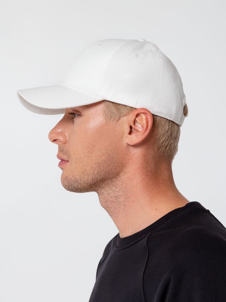 Бейсболка Hillside, белая-3