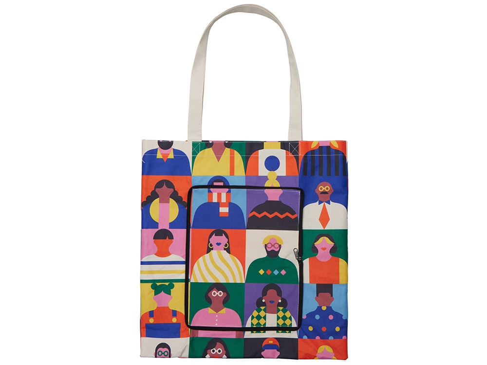 Складная сумка для шопинга с возможностью полноцветной печати-9