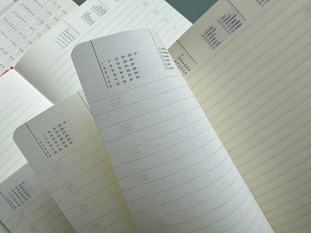 Ежедневник недатированный А5 Loft, черный-6