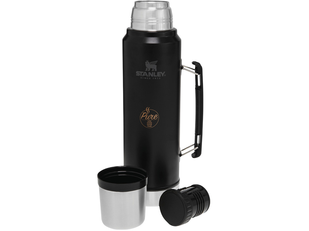 Stanley Classic бутылка объемом 1000 мл - Черный матовый-3