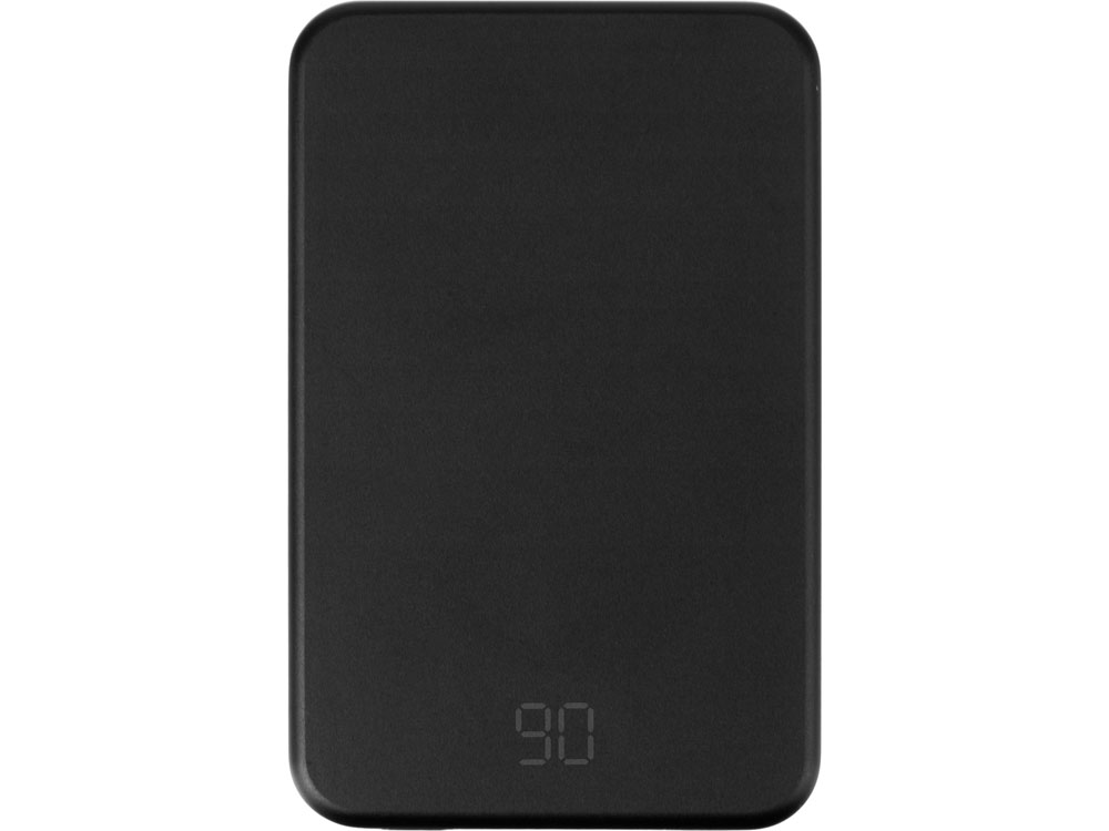 Магнитный беспроводной внешний аккумулятор Razor, 5000 mAh, металл, черный-3