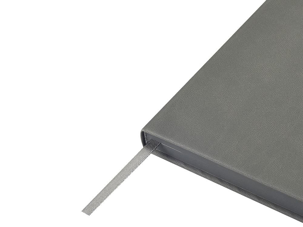 Ежедневник А5 Megapolis Color New soft-touch, серый-3