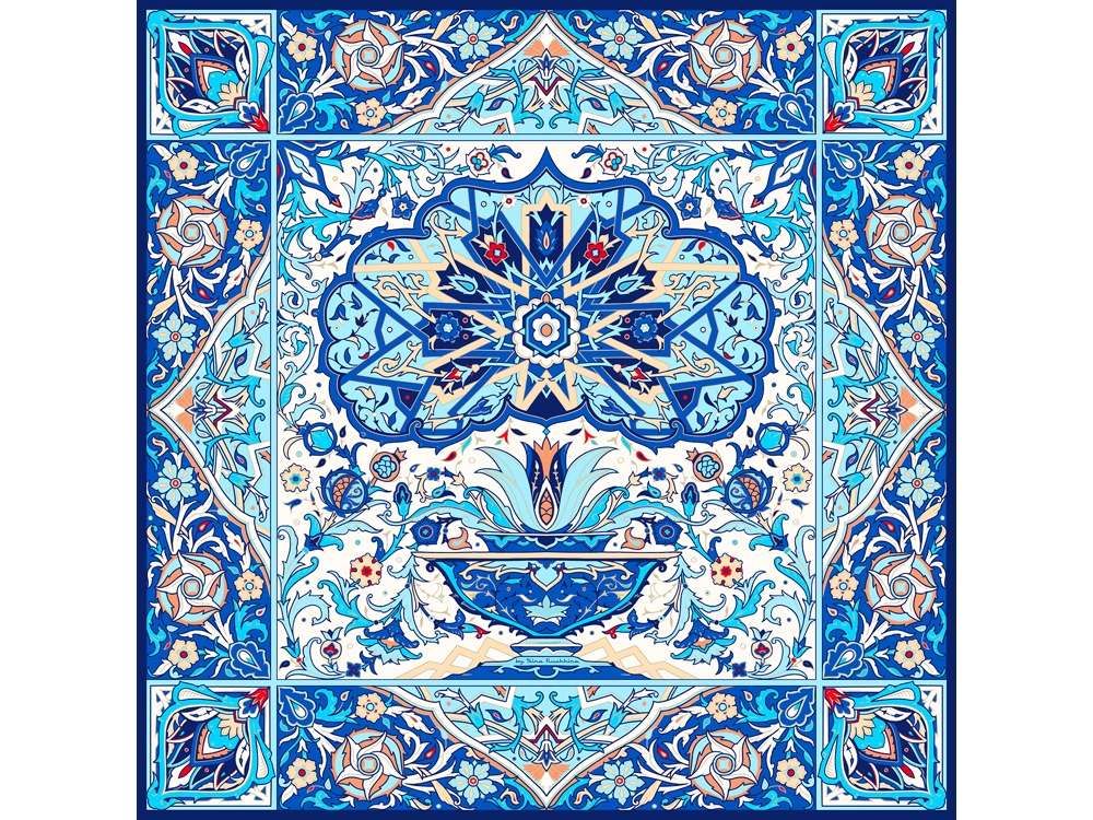 Платок Арабески-0