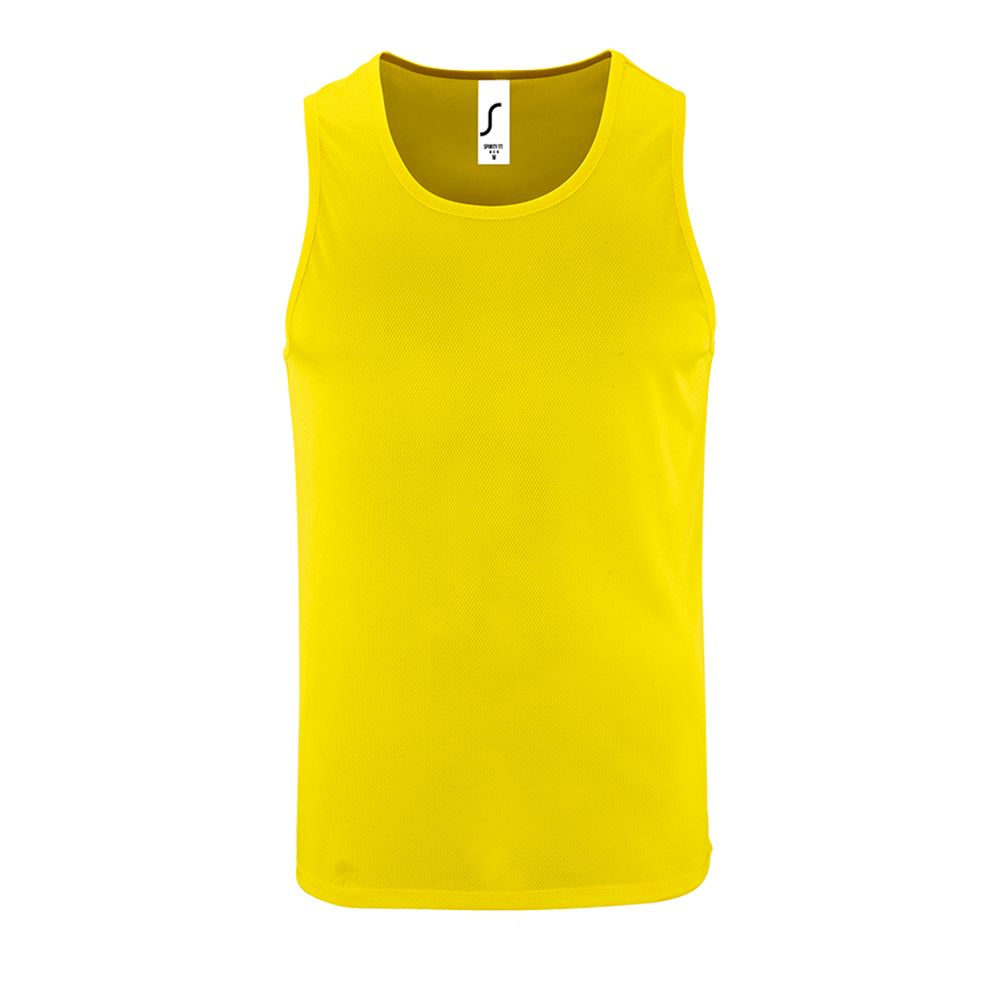 Майка мужская Sporty TT Men, желтый неон-0