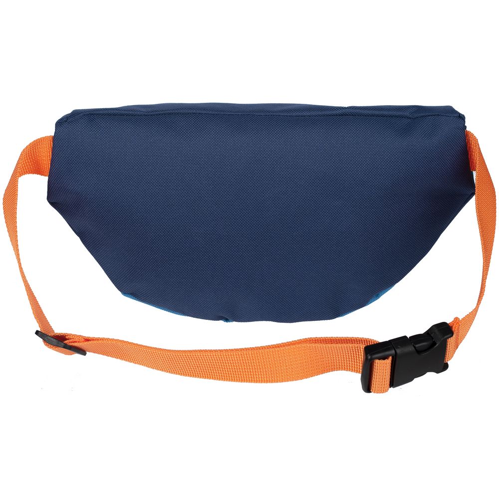 Поясная сумка детская Kiddo, синяя с голубым-2