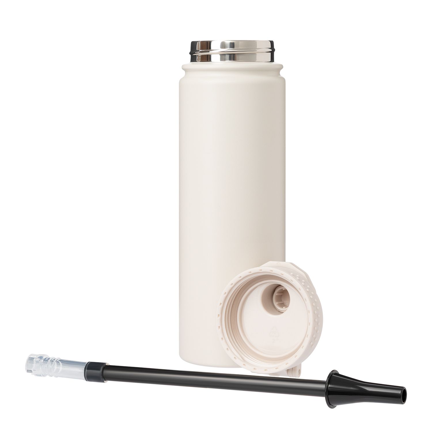 Термобутылка вакуумная герметичная Savona, бежевая-3