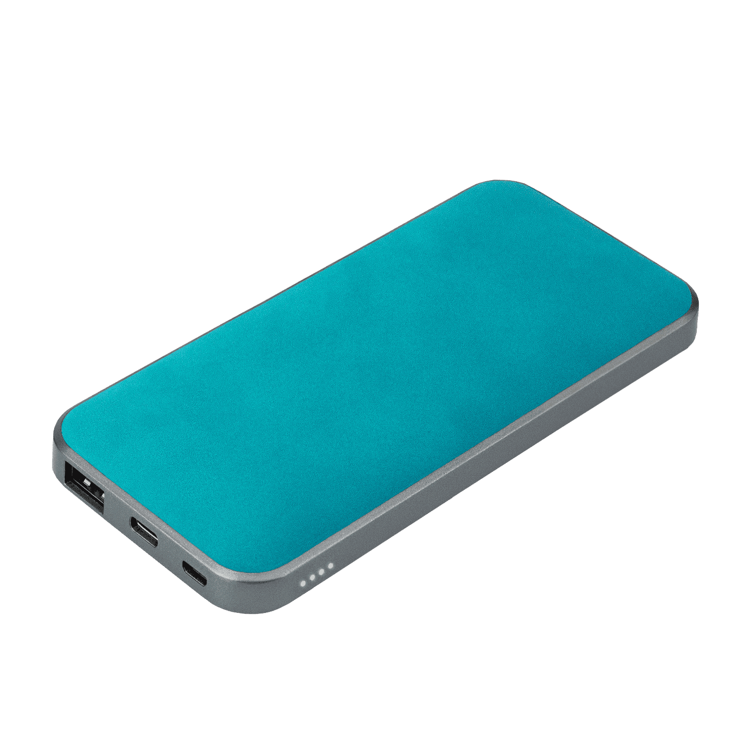 Внешний аккумулятор In Velour 10000 mAh, бирюзовый-0
