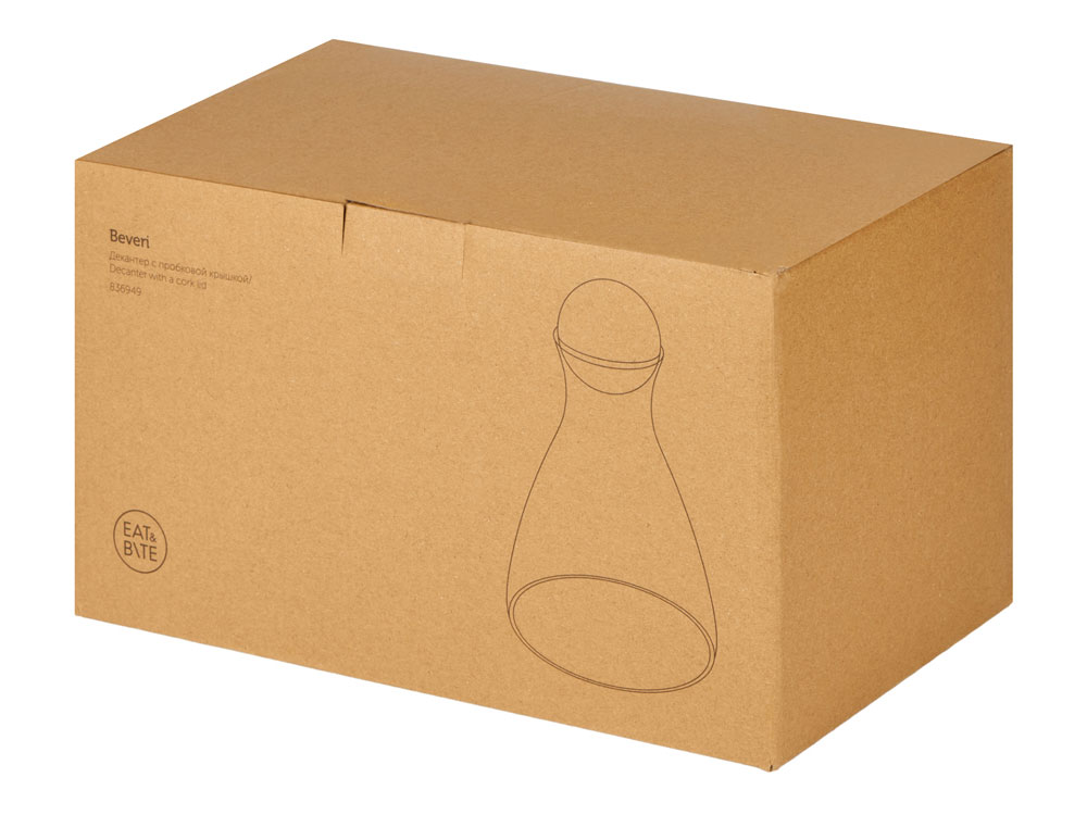 Декантер с пробковой крышкой Beveri-4