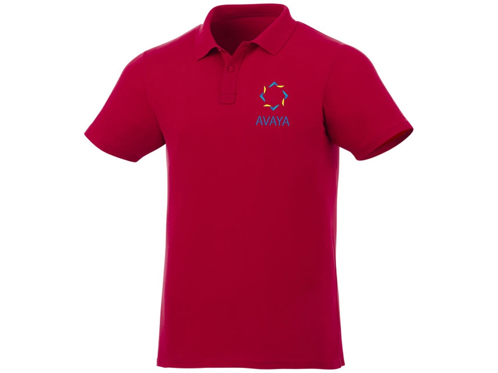 Рубашка поло Liberty мужская, красный-5