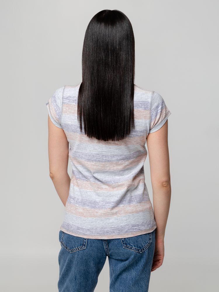 Футболка женская Rayet Lady двусторонняя, оранжевая с фиолетовым-5