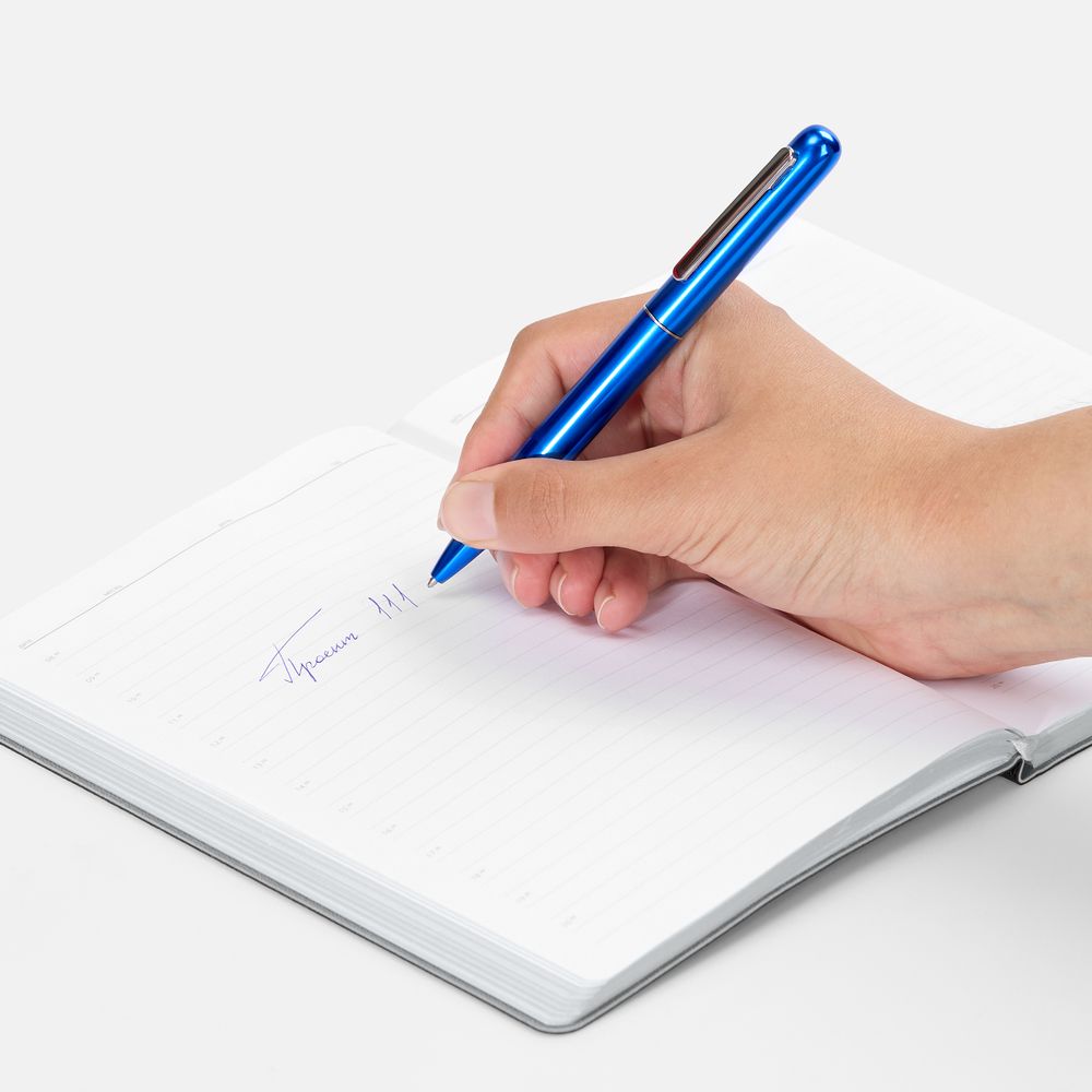 Ручка шариковая Scribo, синяя-2