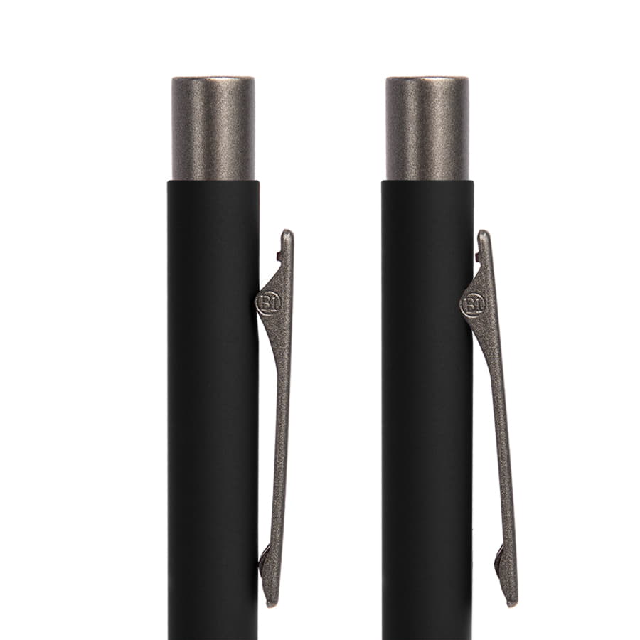 Ручка шариковая FACTOR, черный, серый-3