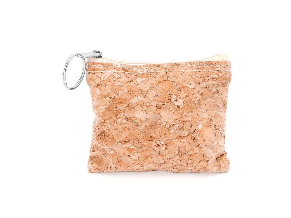 Кошелек Лимоза из натуральной пробки, натуральный-5