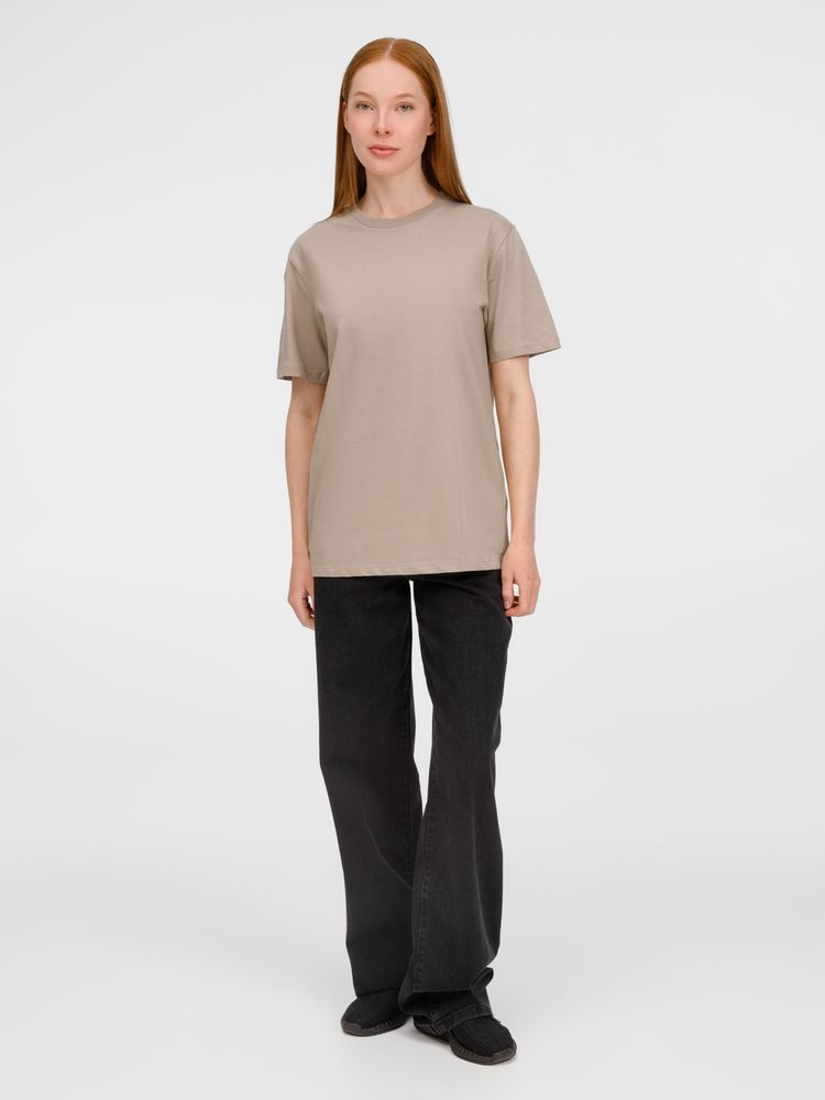 Футболка унисекс Legend, серо-бежевая-7