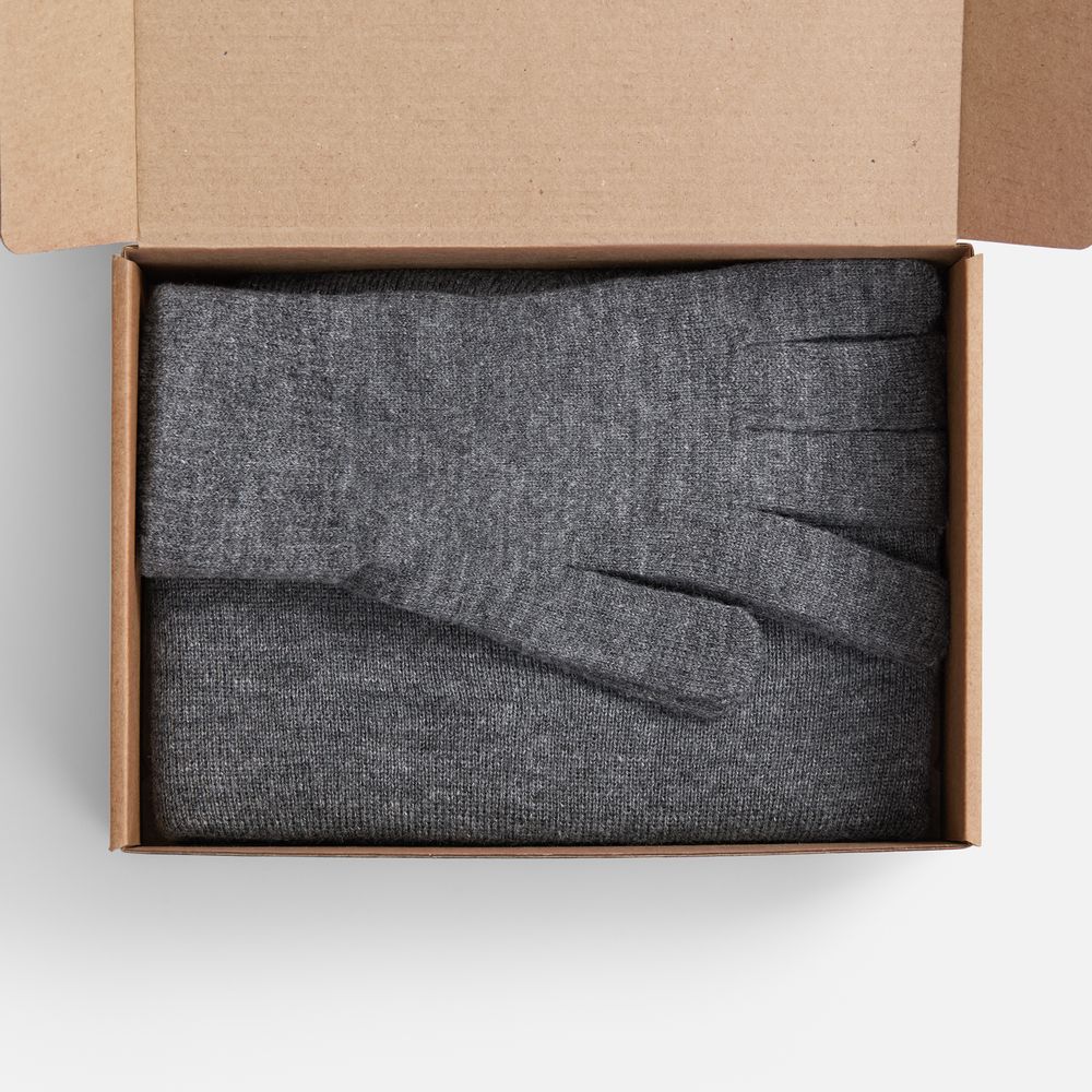 Набор Knit Warm, серый-1