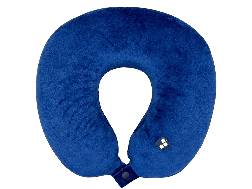 Подушка для путешествий с эффектом памяти Мемо Drowsy Royal Blue-6