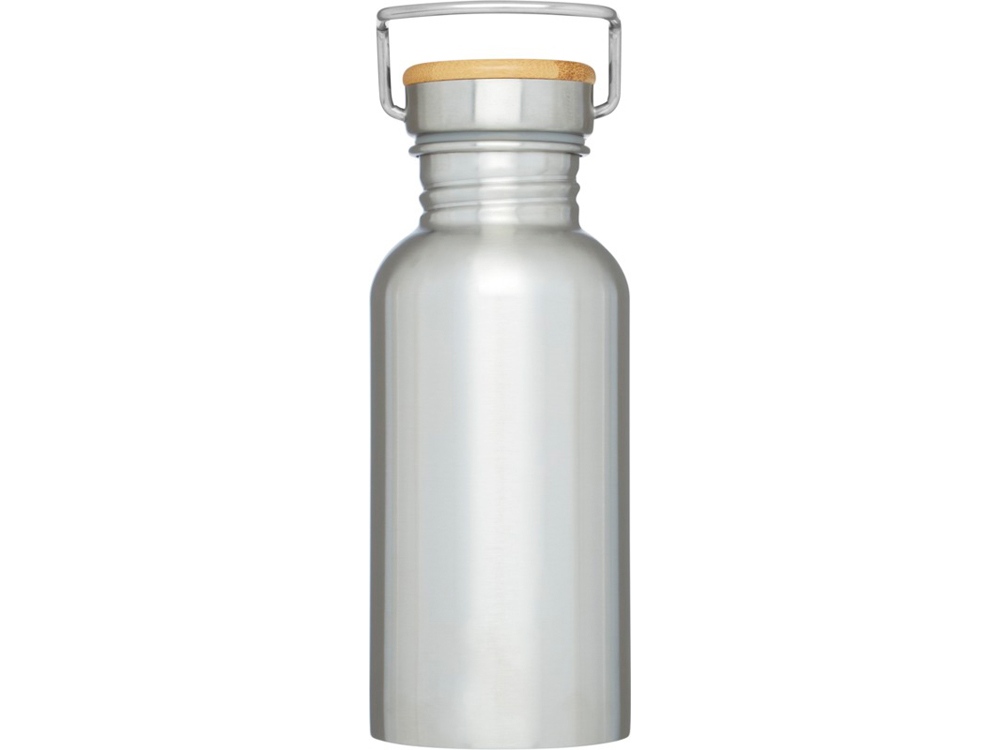 Спортивная бутылка Thor объемом 550 мл, серебристый-1