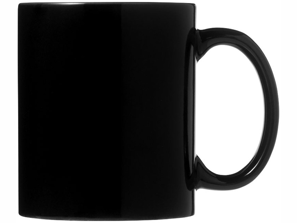 Кружка керамическая Santos, черный-2