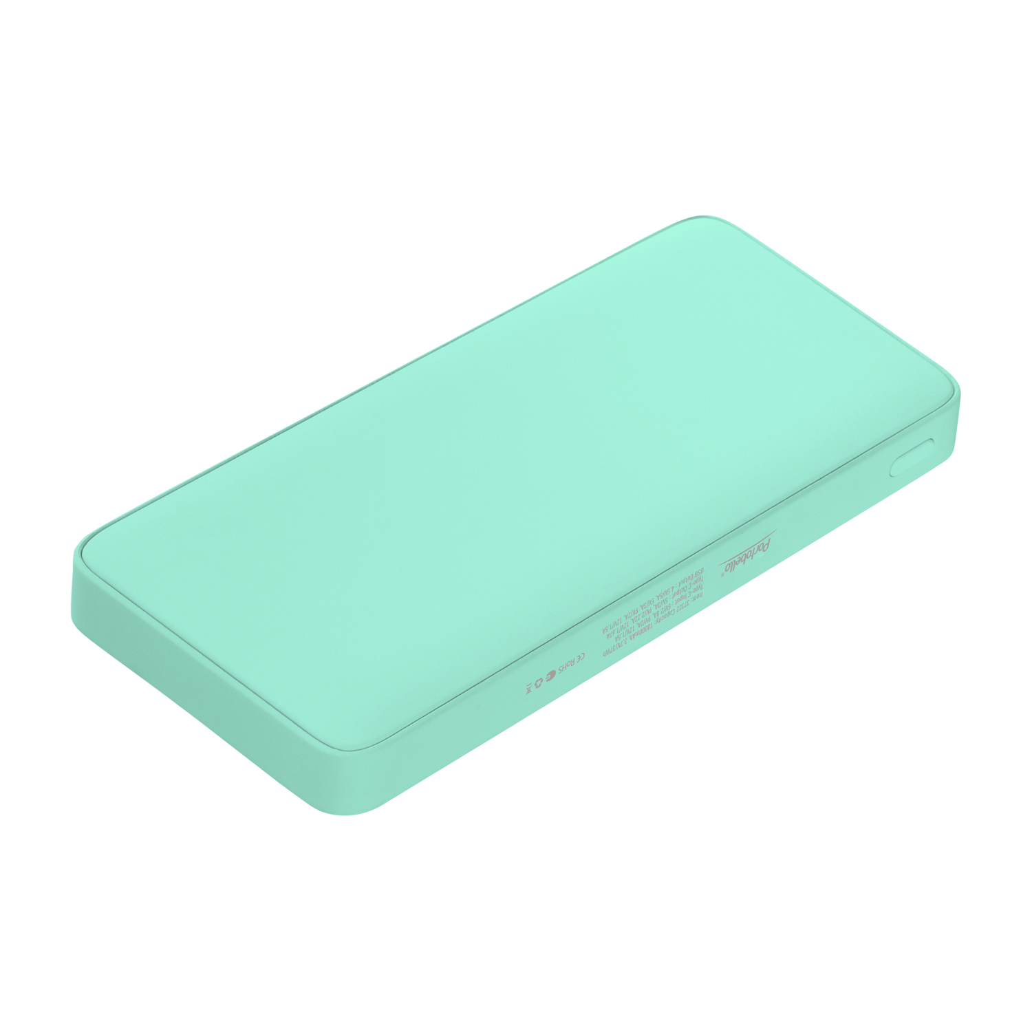 Внешний аккумулятор с подсветкой Ancor PD Plus 10000 mAh, бирюзовый-1