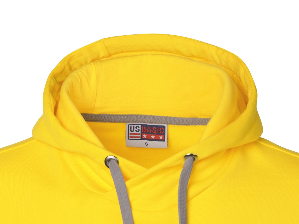 Толстовка унисекс Stream с капюшоном, жёлтый-8