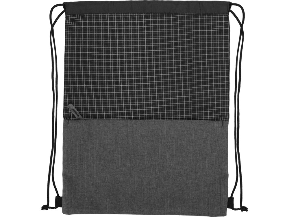 Рюкзак-мешок Reflex со светоотражающим эффектом, серый-5