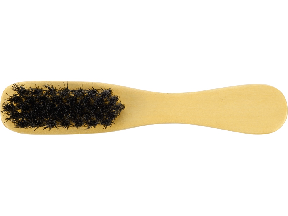 Набор аксессуаров для чистки обуви Кэрролтон, коричневый/натуральный-3