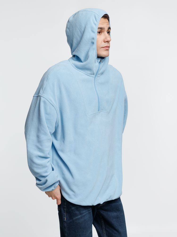 Анорак флисовый унисекс Fliska, голубой-5