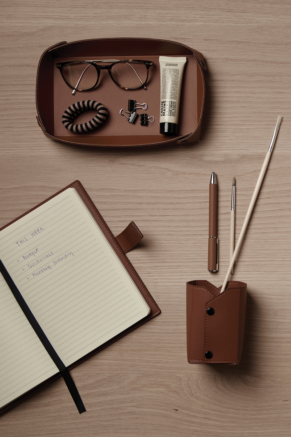 Подставка для ручек VINGA Timo из rPET RCS-3