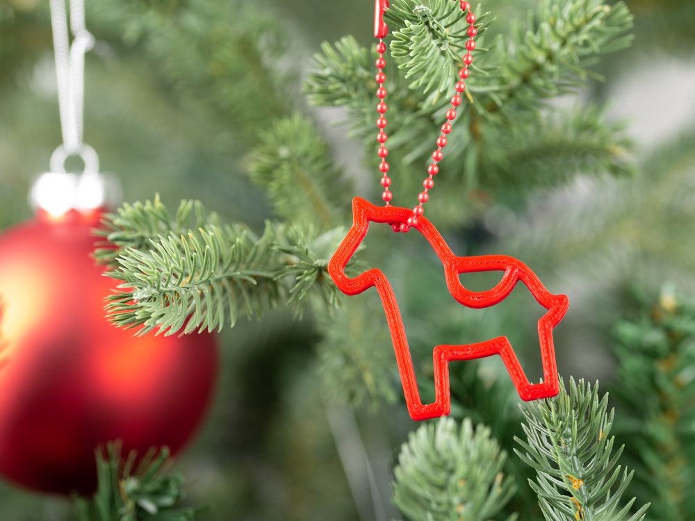 Подвеска «Лошадка с седлом», 3D-печать на заказ-2