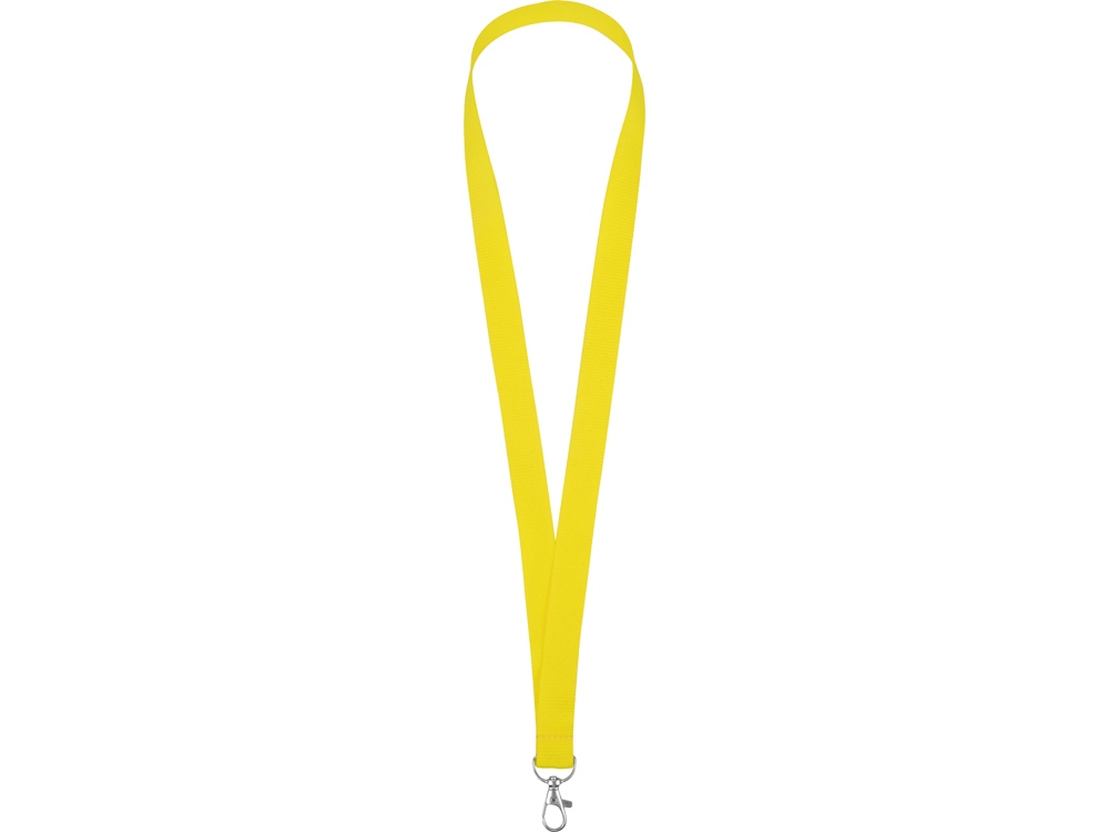 Ланьярд с карабином, желтый-0